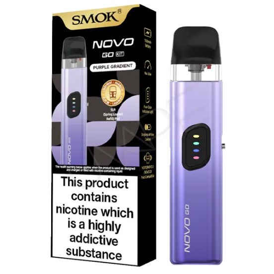 Фото - POD-система Smok Novo go Kit 1350 мАч Purple Gradient