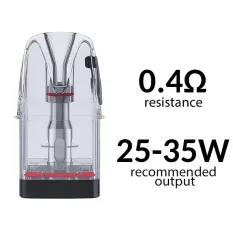 Фото - Uwell GPP Pod side fill 0.4 Ом картридж (3 мл)