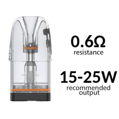 Фото - Uwell GPP Pod side fill 0.6 Ом картридж (3 мл)