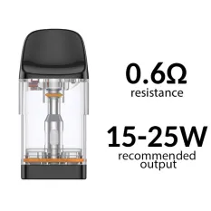 Фото - Uwell GPP Pod top fill 0.6 Ом картридж (3 мл)