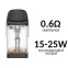 Фото - Uwell GPP Pod top fill 0.6 Ом картридж (3 мл)