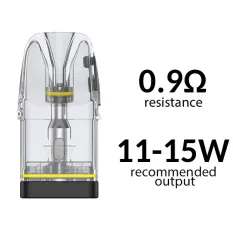 Фото - Uwell GPP Pod side fill 0.9 Ом картридж (3 мл)
