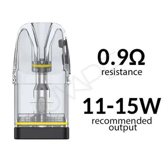 Фото - Uwell GPP Pod side fill 0.9 Ом картридж (3 мл)