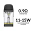 Фото - Uwell GPP Pod top fill 0.9 Ом картридж (3 мл)