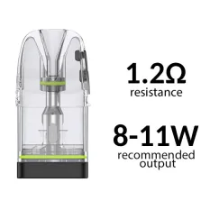 Фото - Uwell GPP Pod side fill 1.2 Ом картридж (3 мл)