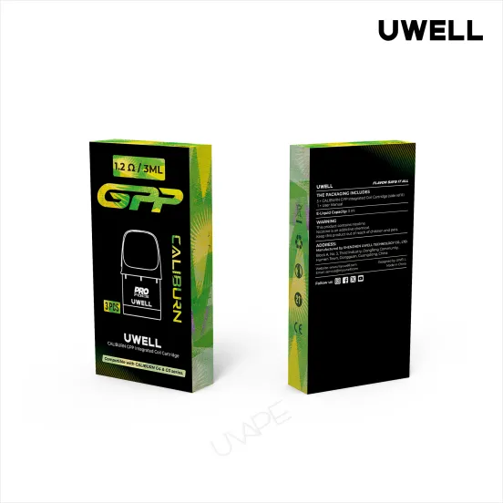 Фото - Uwell GPP Pod side fill 1.2 Ом картридж (3 мл)