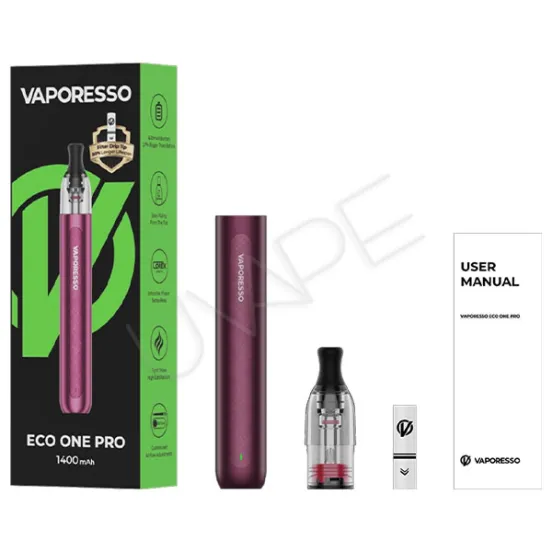 Фото - POD-система Vaporesso ECO ONE PRO 1400 мАг Midnight Black