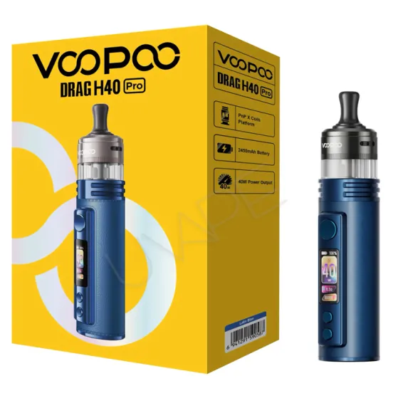 Фото - POD-mod система VooPoo Drag H40 Pro 2450 мАч Lake Blue