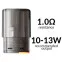 Фото - Aspire Vilter 2 мл 1.0 Ом картридж