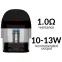 Фото - Картридж Aspire Minican 1.0 Ом Top Fill