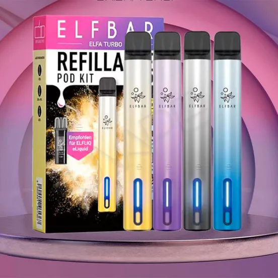 Фото - ПОД-система Elf Bar Elfa Turbo 550 мАг