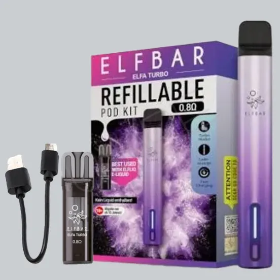 Фото - ПОД-система Elf Bar Elfa Turbo 550 мАг