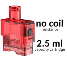 Фото - POD-картридж Lost Vape Orion Art pod: Red Clear 2.5 ml