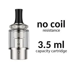 Фото - Картридж для Voopoo ITO-X Pod 3.5 мл Silver (без випаровувача)
