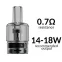 Фото - Картридж для Voopoo Doric (ITO) 2 мл, 0.7 Ом
