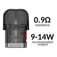POD-картридж Smok Novo 2 Clear Cartridge Mesh 0.9 Ом Фото - POD-картридж Smok Novo 2 Clear Cartridge Mesh 0.9 Ом