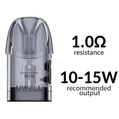 Uwell Caliburn A3S 1.0 Ом картридж