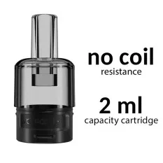 Фото - Картридж для Voopoo Doric (ITO) Black 2 мл (без испарителя)