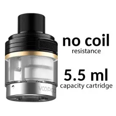 Фото - Voopoo TPP X Pod 5.5 мл Black