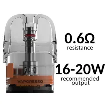 Картридж Vaporesso Luxe Q2 0.6 Ом 3 мл Фото - Картридж Vaporesso Luxe Q2 0.6 Ом 3 мл