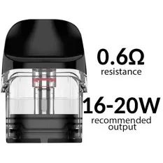 Фото - Vaporesso Luxe Q (QS) Pod Cartridge 0.6 Ом Mesh 2 мл