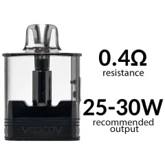 VooPoo Vrizz V2 dual mesh 15 мл 0.7/0.4 Ом картридж