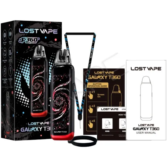 Фото - Багаторазова POD система Lost Vape Galaxy T360 1200 мАг Lava Galaxy