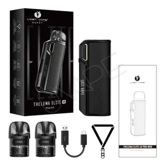 Фото - POD mod Lost Vape Thelema Elite 40W 1400 мАч