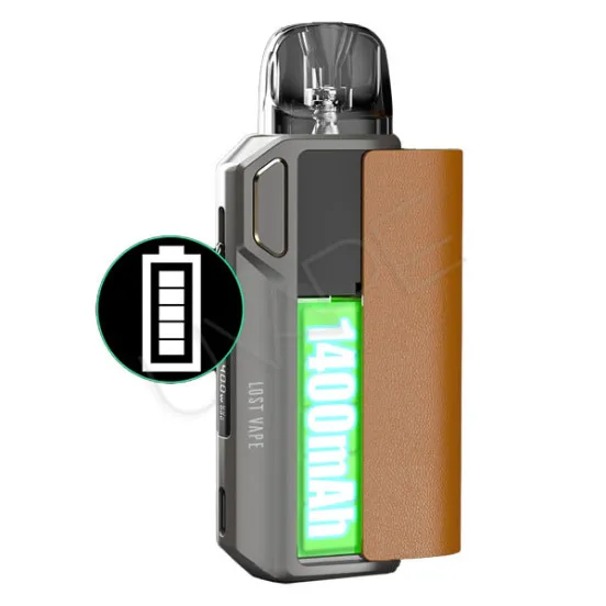 Фото - ПОД-мод система Lost Vape Thelema Elite 40W 1400 мАг Eagle Grey
