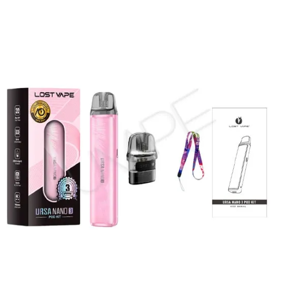 Фото - POD Lost Vape Ursa Nano 3 1200 мАг Silk Rose