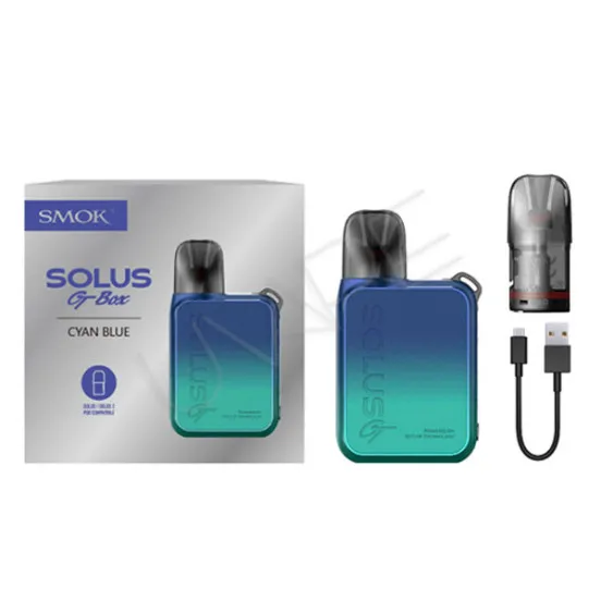 Фото - POD SMOK Solus GT Box Kit 1000 мАч Silver Laser