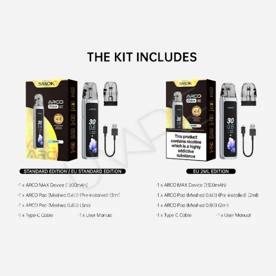 Фото - POD-система SMOK Arco Max Kit 1300 мАч