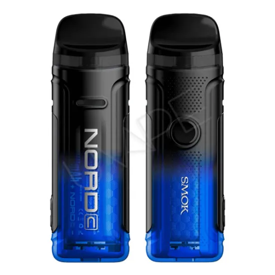 Фото - POD mod система Smok Nord C 1800 мАч Transparent Blue