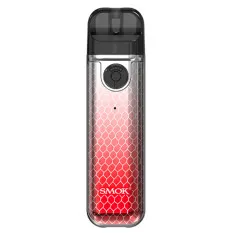 Фото - POD Smok Novo 4 Mini Pod Kit 900 mAh Silver Red Cobra