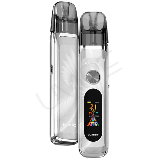 Фото - POD-система SMOK Novo Classy Kit 1350 мАг Silver White