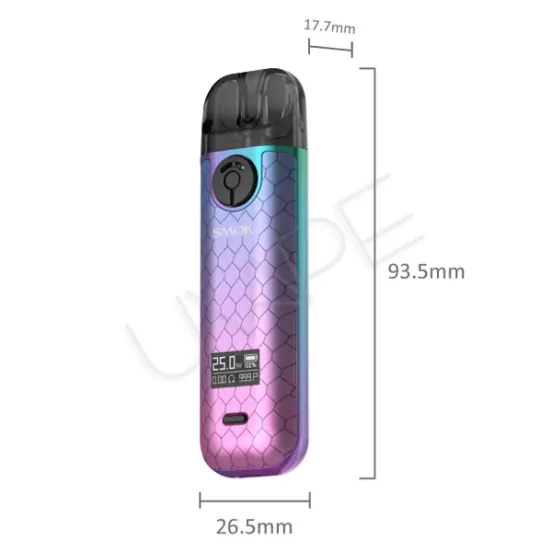 Фото - POD Smok Novo 4 800 мАч Fluid Black Grey
