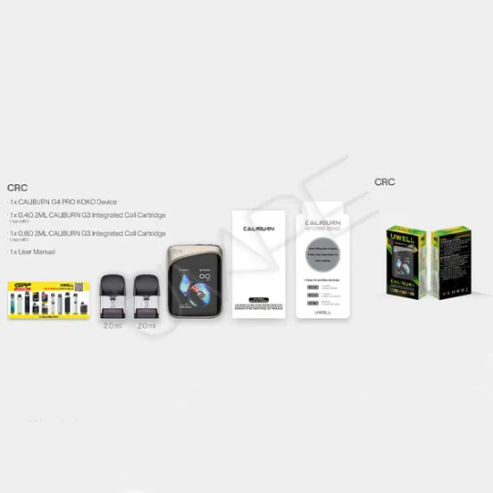 Фото - POD-система Uwell Caliburn G4 KOKO 2000 мАч Cosmic Gray