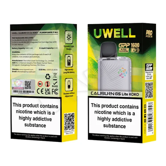 Фото - POD-система Uwell Caliburn G5 Lite KOKO 1600 мАч