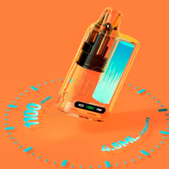 Фото - ПОД система Vaporesso Vibe Nano 1100 мАг Orange Soda
