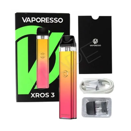Фото - POD Vaporesso XROS 3 Pod Kit 1000 мАч Peach Pink