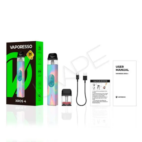 Фото - ПОД система Vaporesso Xros 4 Kit 1000 mAh - Green