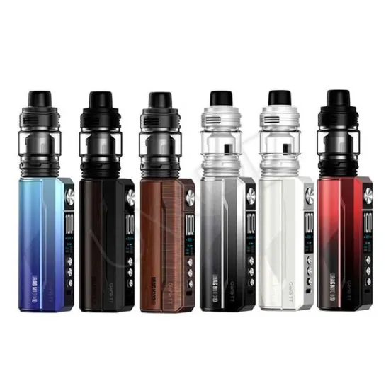 Фото - Бокс-мод система VooPoo Drag M100S Black Darkwood