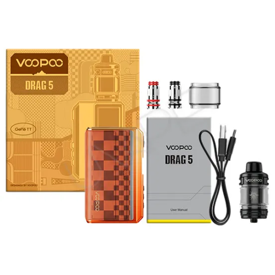 Фото - BOX-mod VooPoo Drag 5 with Uforce-X Tank