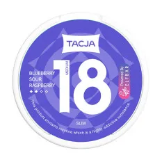 Фото - Снюс Elf Bar Tacja - Blueberry Sour Raspberry 20 шт (1.8%)