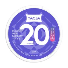Фото - Снюс Elf Bar Tacja - Blueberry Sour Raspberry 20 шт (2.0%)