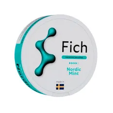 Фото - Fich: Nordic Mint 20 шт (9.1%) Снюс 