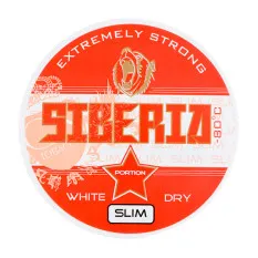 Фото - Снюс Siberia - 80 C° X-Tremely Red White Dry Slim (4.3%)