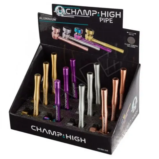 Фото - Трубка металлическая CHAMP SPACESHIP PIPE METAL 90 мм