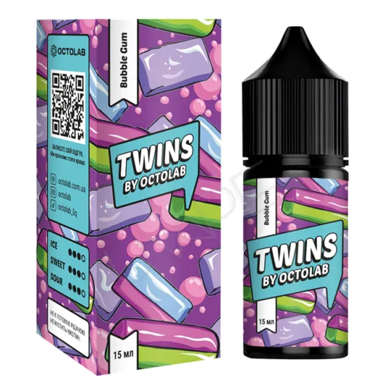 Фото - Ароматизатор Twins Bubble Gum 30 мл (со вкусом жвачки)