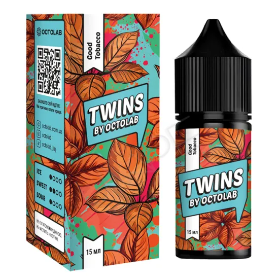 Фото - Ароматизатор Twins Good Tobacco 30 мл (со вкусом табака)